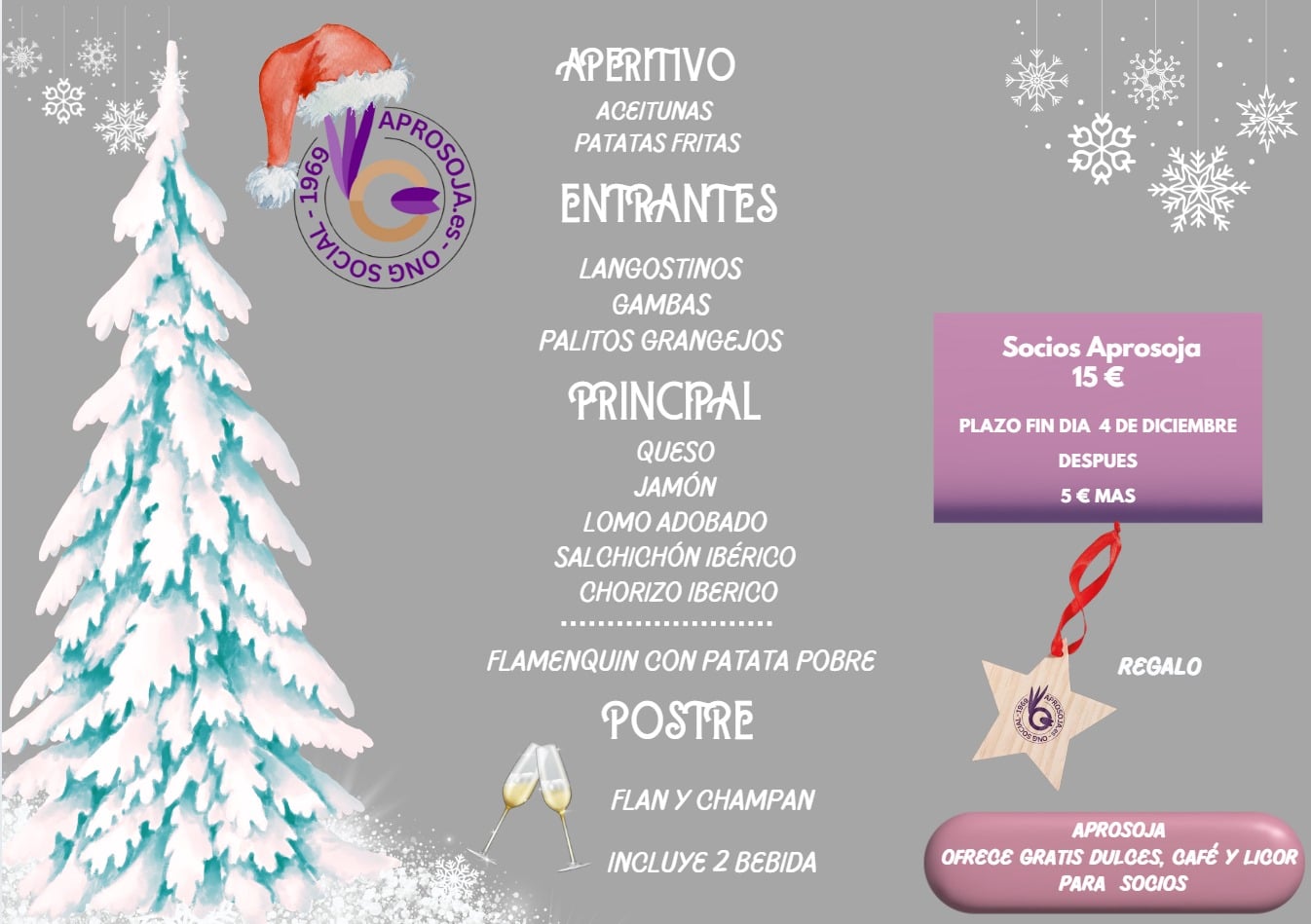 Encuentro Navideño Inclusivo De Asociados De Aprosoja 24 Menu