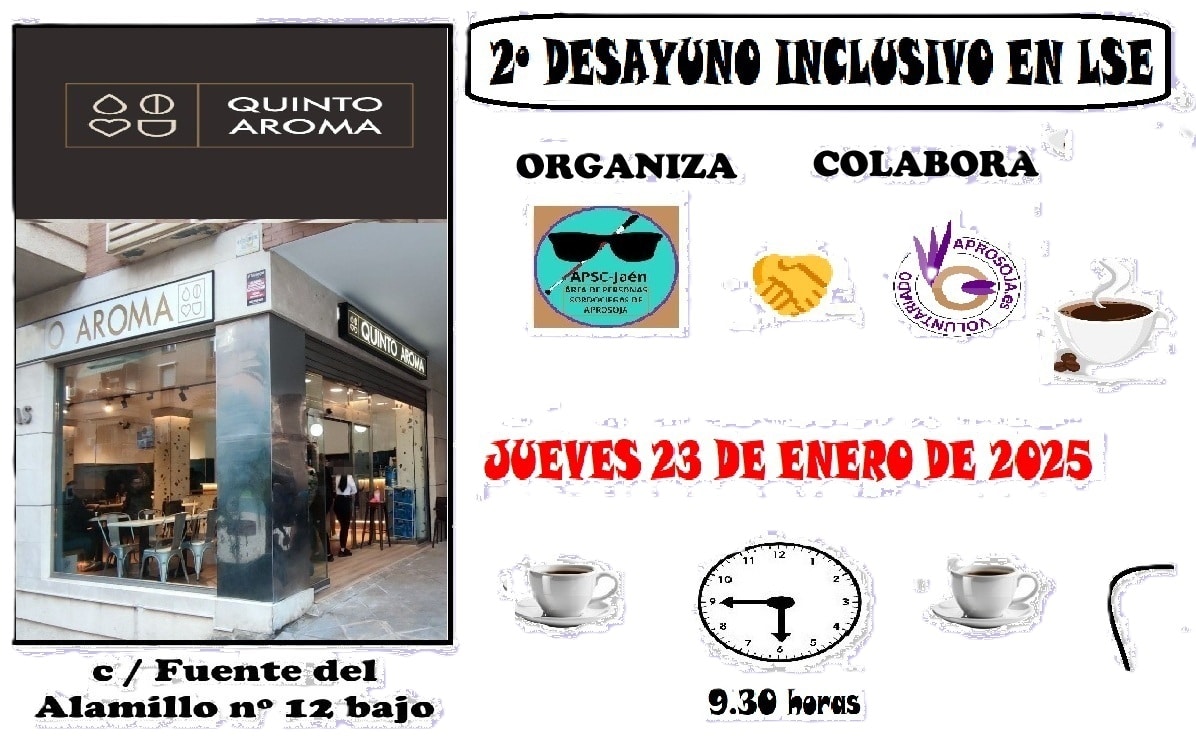 Desayuno Sordociegos 23 Enero