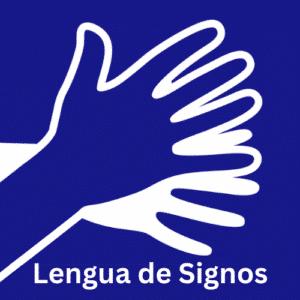 Logo Accesible Lengua De Signos Leyenda