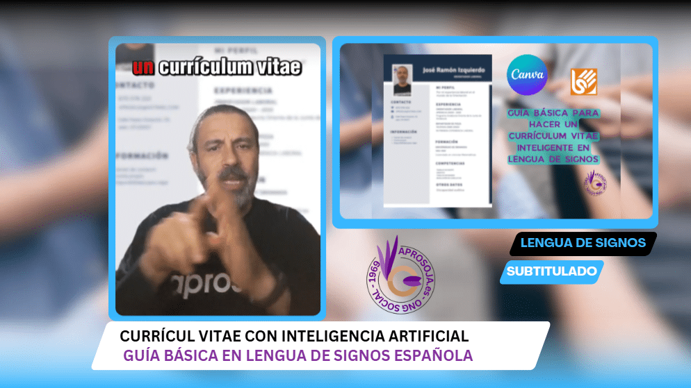 Currículum Vitae Inteligente. Guía Básica en Lengua de Signos