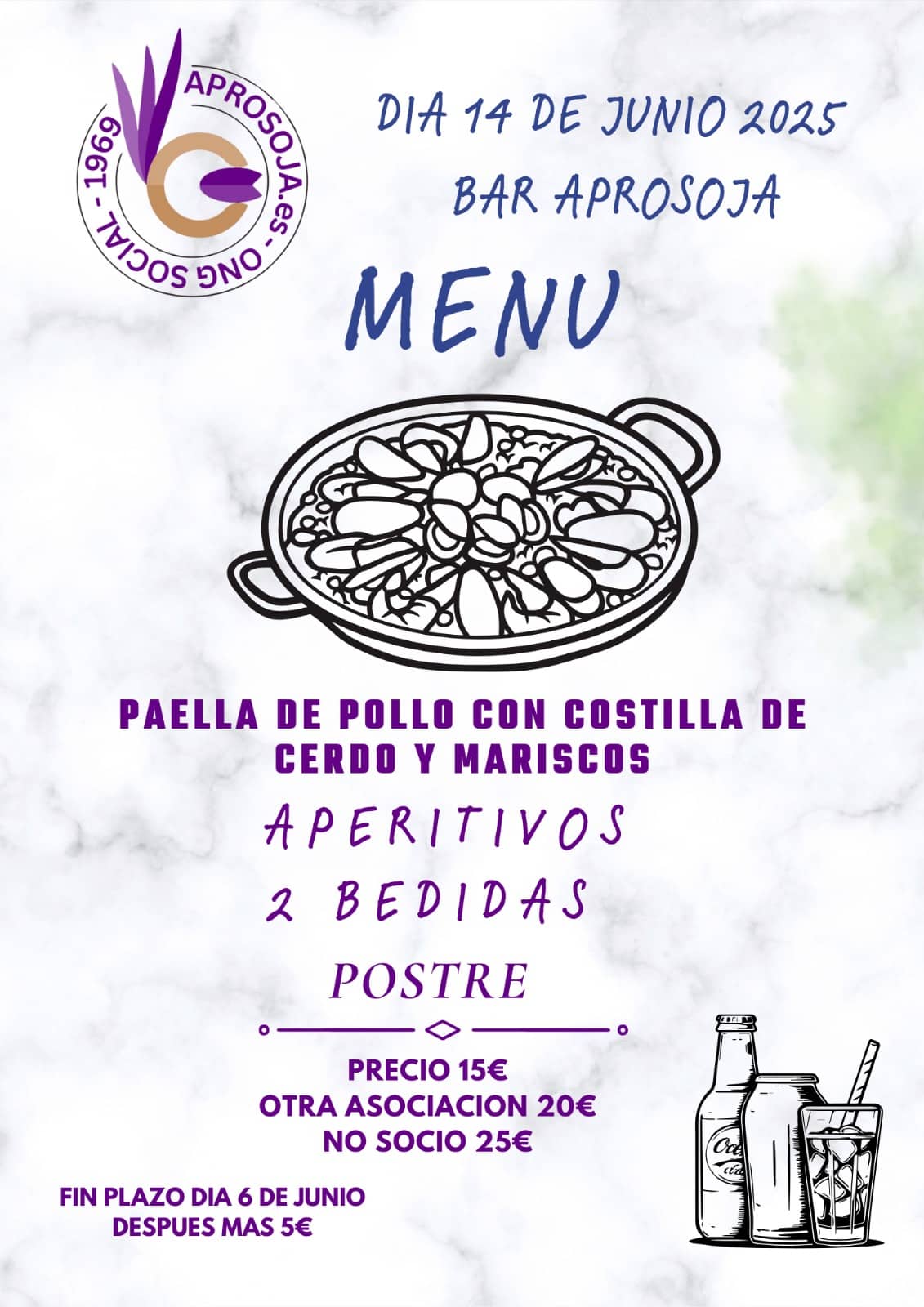 14 Junio Dnlse Paella Aprosoja