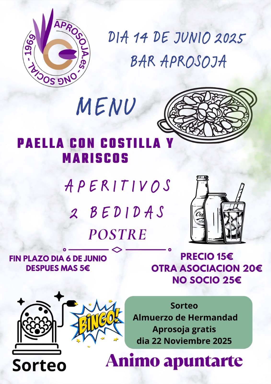 Almuerzo 14 Junio Dnlse 2025