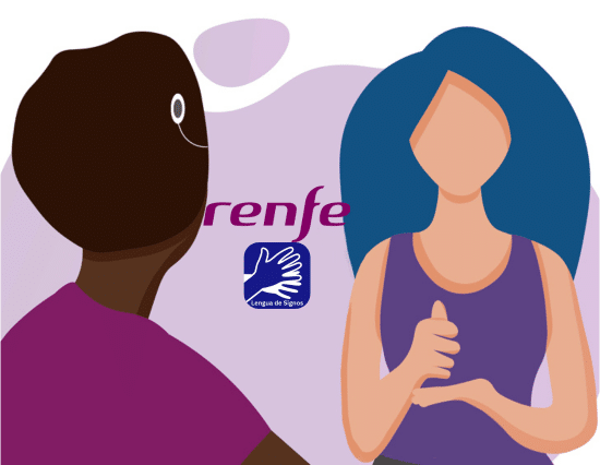 Servicio de RENFE videollamadas en Lengua de Signos 