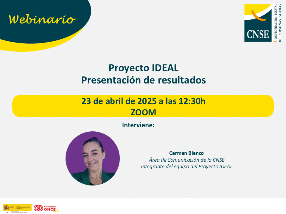 Cartel Webinario Ideal