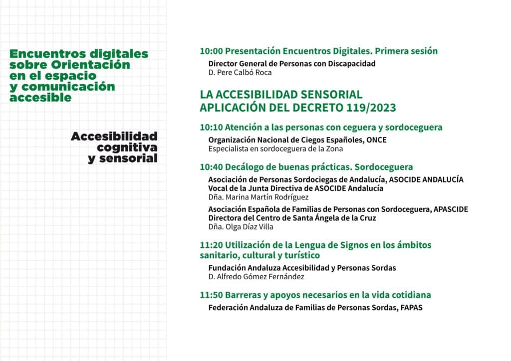 Programa Webinar Zoom 26 Mayo Encuentro Digital Accesible