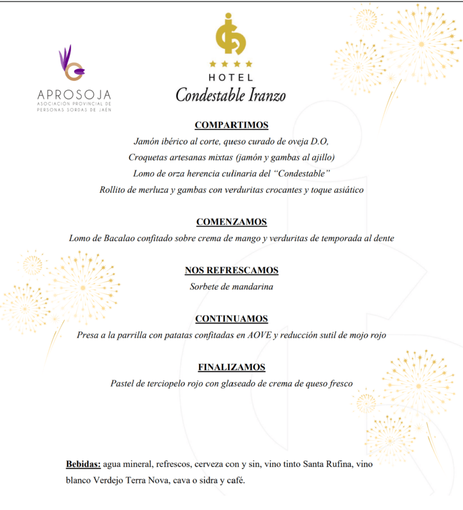 Menu 57 Aniversario