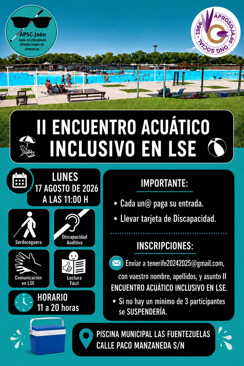 Ii Encuentro Acuatico Inclusivo En Lse