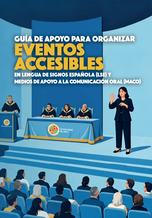 Cartel Guia Organizar Eventos Accesibles